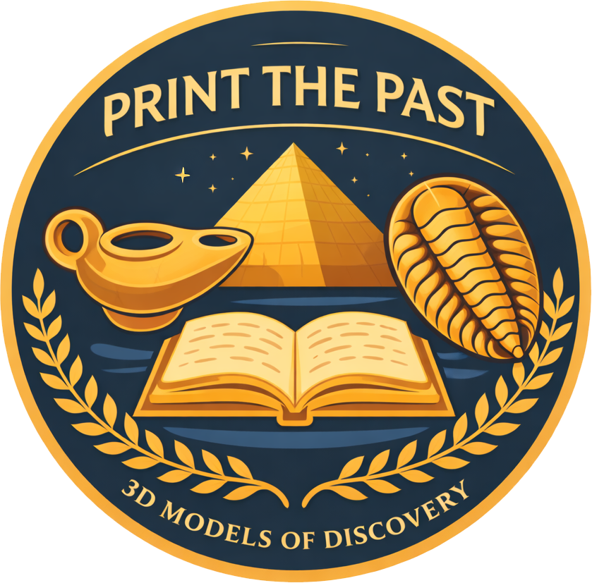 Print the Past Flat Logo T Print the Past Flat Logo T