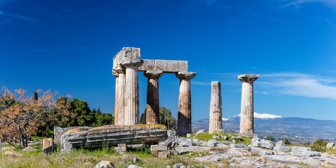Ancient Corinth in Greece, one of the major cities of the early church