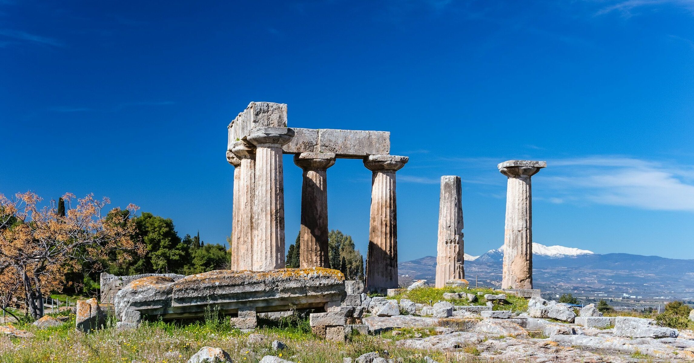 Ancient Corinth in Greece, one of the major cities of the early church