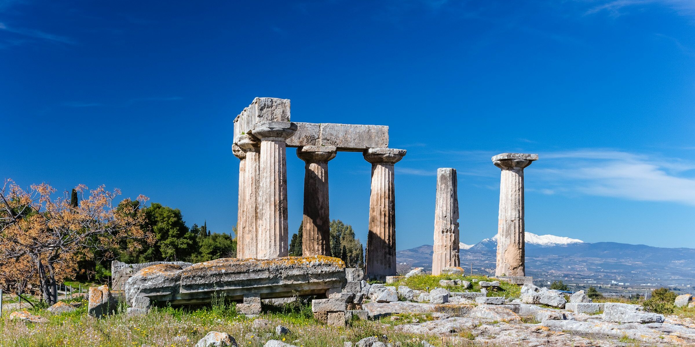 Ancient Corinth in Greece, one of the major cities of the early church