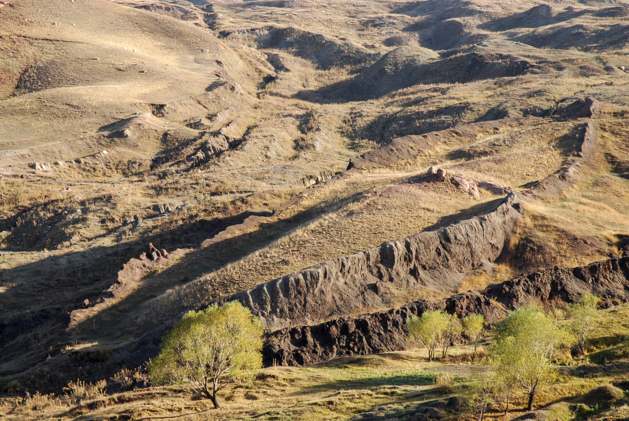 Closer view of the Durupinar formation in eastern Turkey